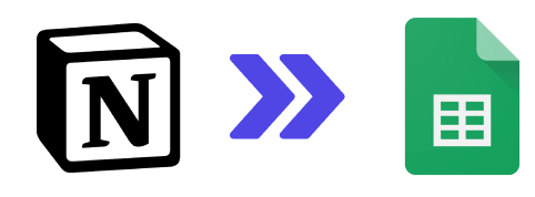 Notion to Google Sheets
